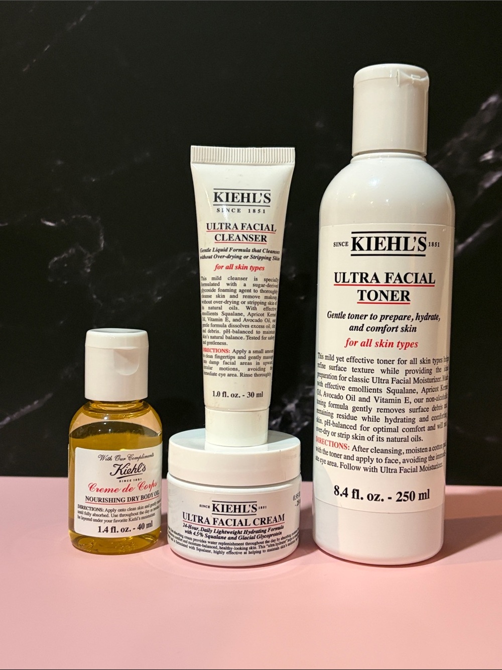 Kiehl's Ultra Facial Toner & Cleanser Set